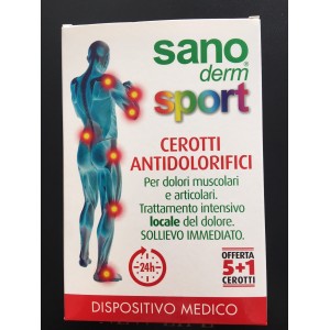 SANOderm CEROTTI ANTIDOLORIFICI SANOderm CEROTTI ANTIDOLORIFICI